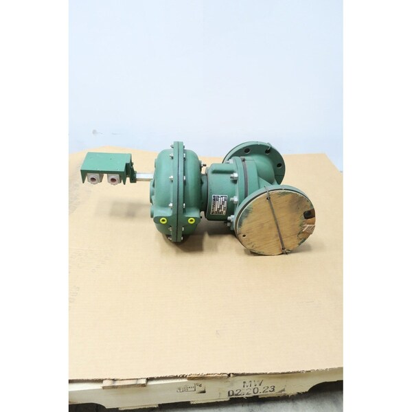 Century Instruments Pneumatic Iron Flanged 4In Diaphragm Valve 630C - main